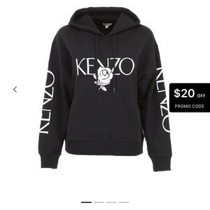 Kenzo black hoodie size small